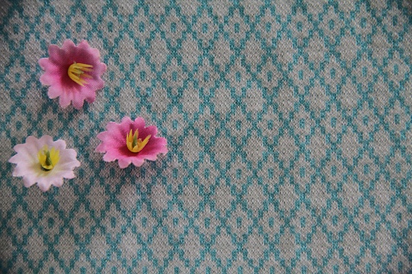 菱形双面提花